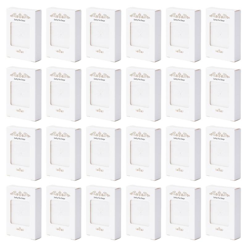 

Pack of 24 Stylish Jewelry Storage Boxes Small Square Storage Case Home Accessory Portable for Rings and Earrings 1