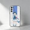Virtual Characters Holo Gawr Gura Phone Case For Samsung S25,S24,S21,S22,S23,S30,Ultra,S20,Plus,Fe,Note,5G Black Cover