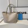 Women's Woven Pattern Tote Bag Elegant PU Leather Handbag Vintage Large Capacity Fashion Trending Japon Style  Shoulder Bags