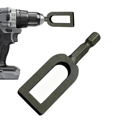 No.9/No.11 Drill Mounted Wire Twisting Tool Heavy Duty Cable Wrap Bit Portable Fence Binding Tool Durable Wire Fastening Tool