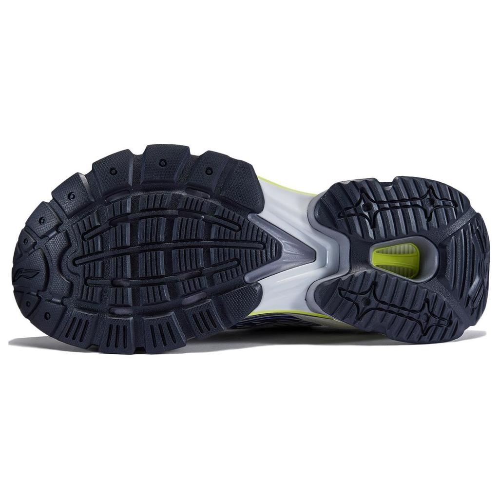 Li Ning Liejun BOW Comfortable Non-Slip Wear-Resistant Low-Top Casual Shoes Men Casual Shoes Blue Green AZGT067-4