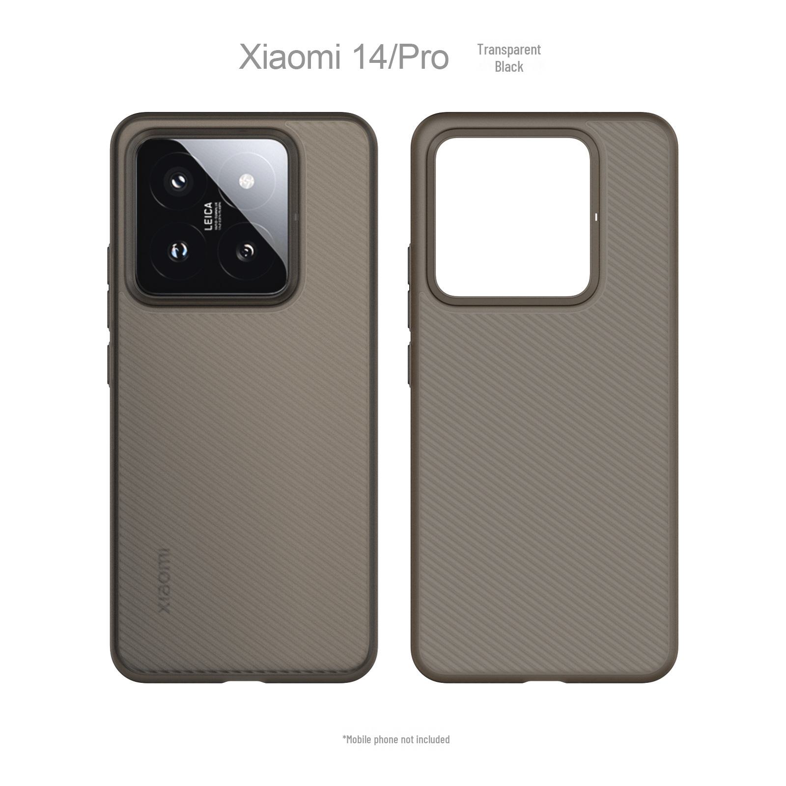 

Чехлы для телефонов Xiaomi 14 и 12 Pro Wave Pattern Ultra-Thin PP Xiaomi 14 Pro