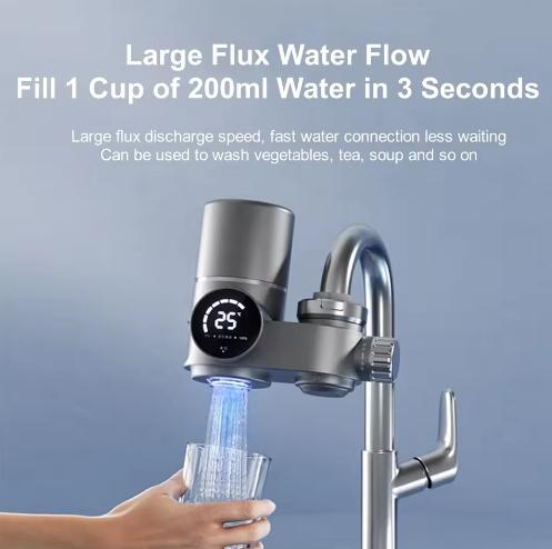 Factory Price Anti-scaling Dechlorination Faucet Filter - Electric Activated Carbon for Kitchen/Bathroom Direct Drinking Water
