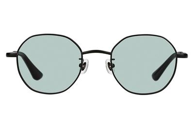 SUNCUT Glasses UV CUT Sunglasses [Zoff] [WEB Exclusive] / 100% Boston-style (Black (Matte) - ZL262G01_14F2)