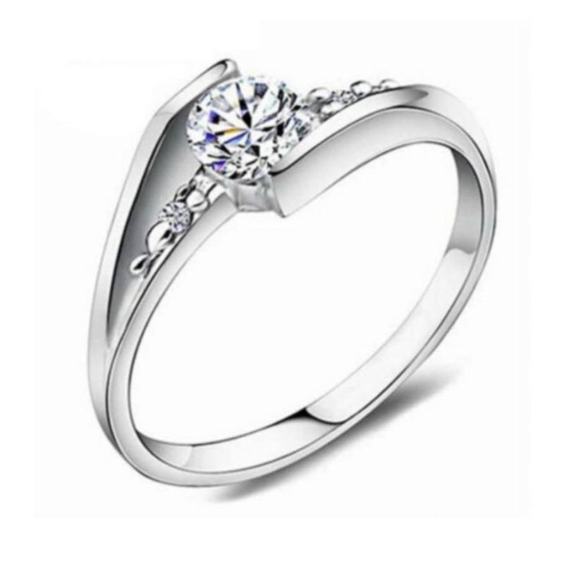 

Wedding Engagement Gold Love Ring Alloy Ring Ins Fashion Jewelry Ring Female Couple Ring No. 10