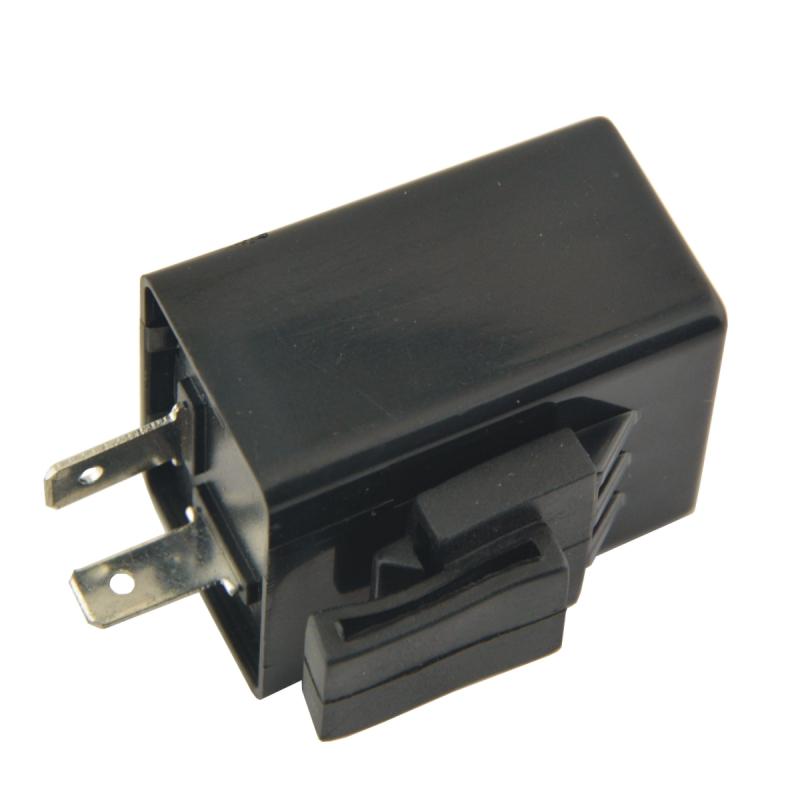 Motorcycle Turn Signal Flasher Relay 2 Pin  LED Indicator Light(Beep Sound.12V 1PCS)