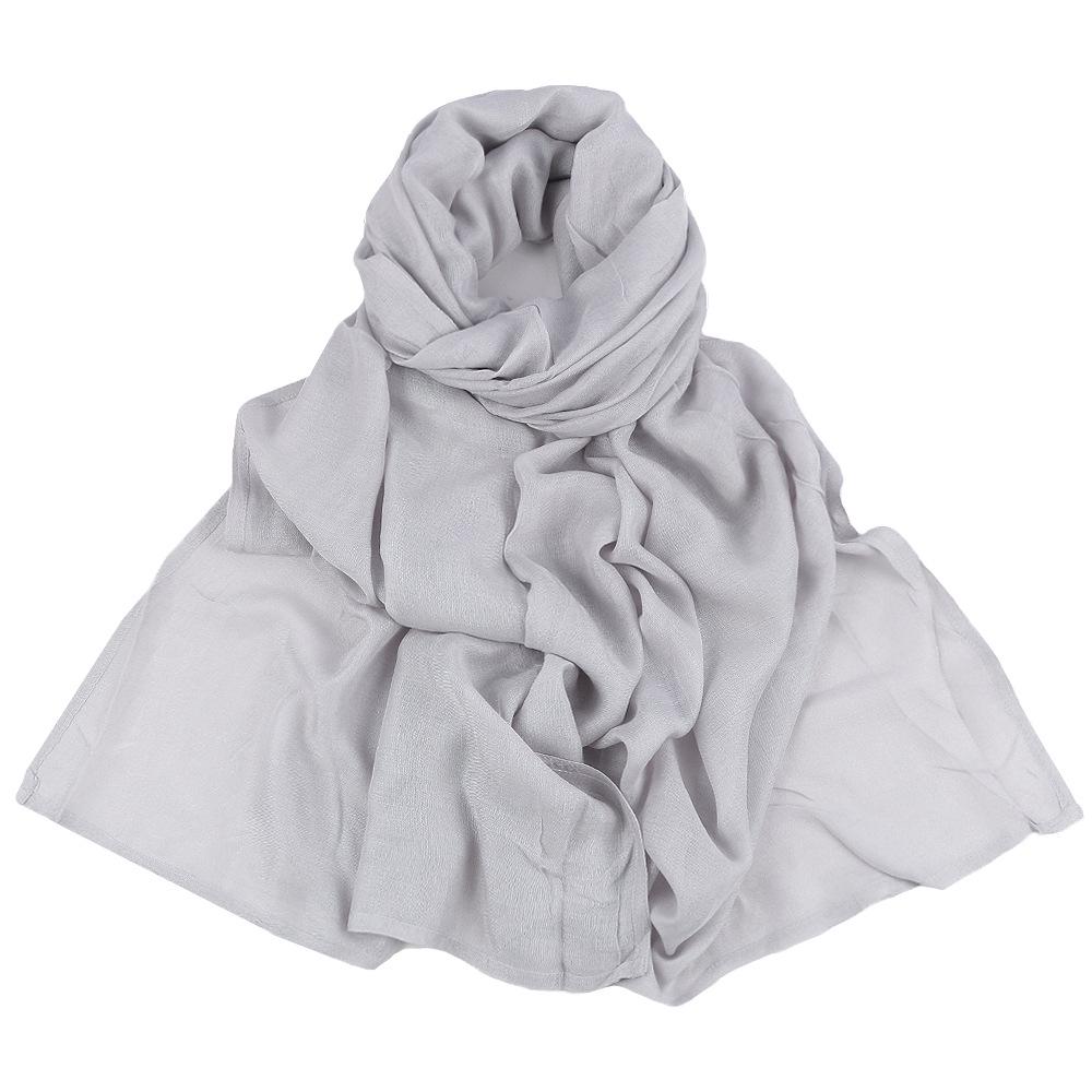 Breathable Rayon Wide-Brim Shawl & Scarf