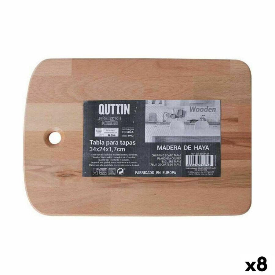 

Разделочная доска Quttin 34 x 24 x 1,7 см (8 штук)