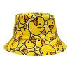 1 Reversible Yellow Duck Bucket Hat - A Sun-Protective, Lightweight And Travel-Friendly Hat For New Year Adventures