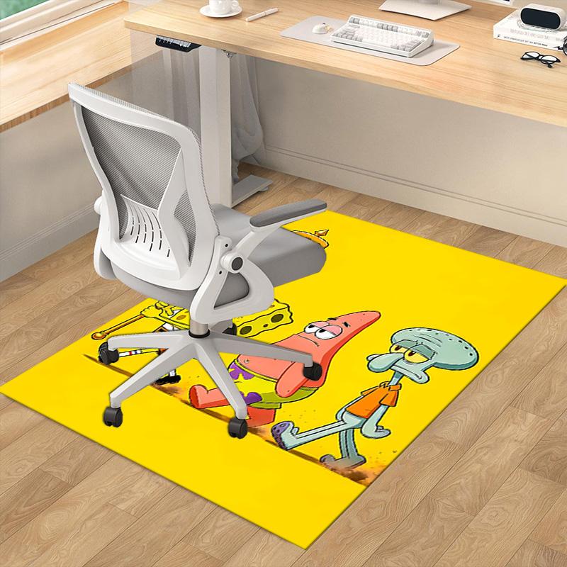 Spongebob Friends Adventure Carpet For Playroom Bedroom Living Room Sofa Home Decorkids Game Area Rug Nonslip Floor Mat