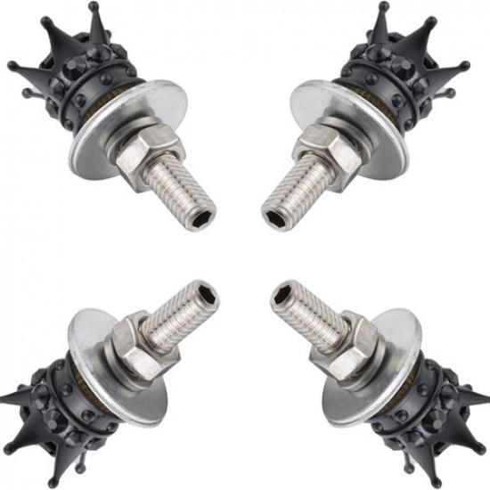 License Plate Screws Fastener Bling Mounting License Plate Bolts License Black