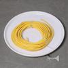 3MM Colored Leather Cord for DIY Jewelry: Round Leather Strip for Bracelet and Necklace Crafting