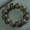 Kalimantan Black Agarwood Buddhist Prayer Bracelet 2.0: 108 Unisex Beads, Sinks In Water