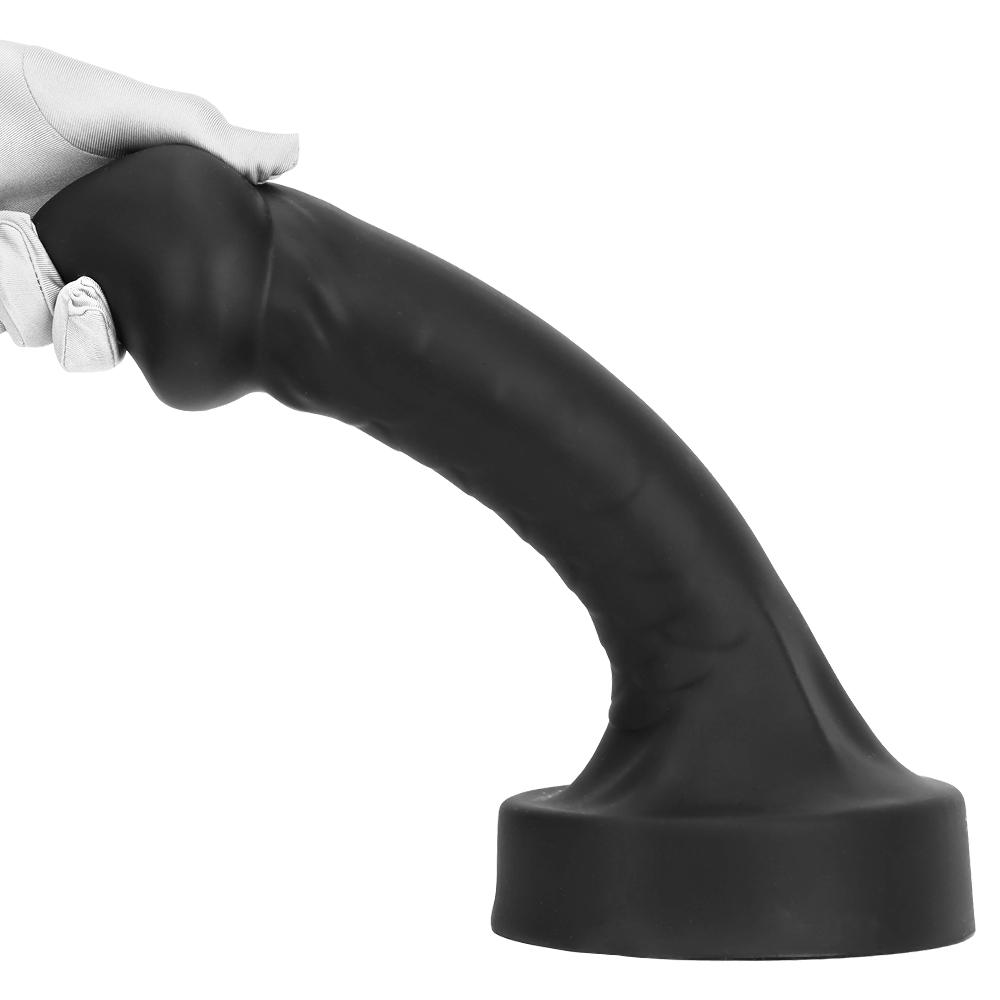 Silikonové dildo Oversized anální kolík masturbátor Fisting Big Dick Realistický popruh na penis na penisu BDSM