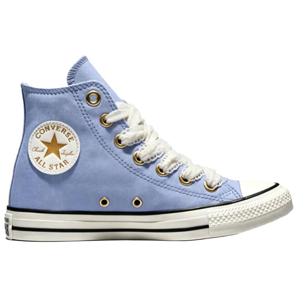 Converse Chuck Taylor All Star Race Icy Deminer Comfortable Versatile Canvas Shoes Unisex sneakers Blue Purple A18306C