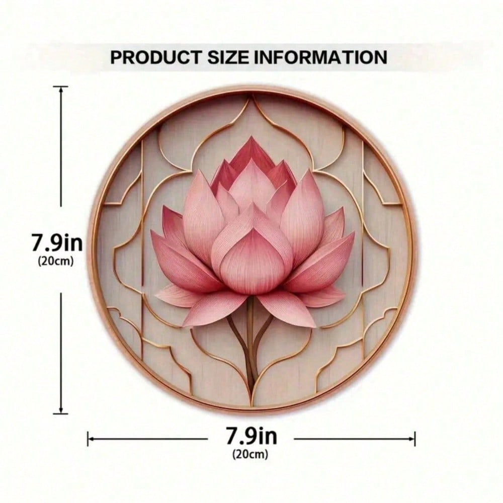 Retro Round Metal Sign for Shop Decor