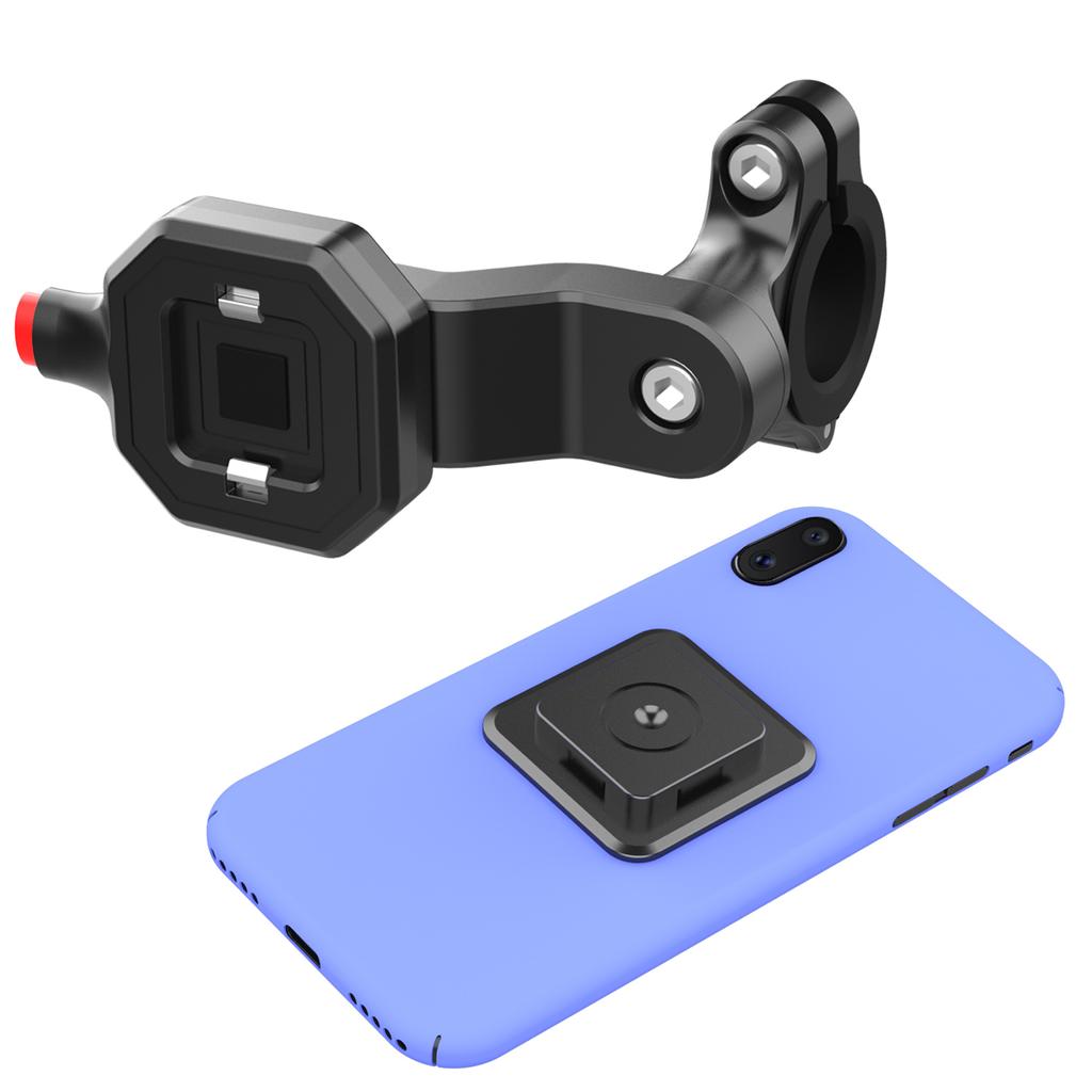 New Anti-Shock Flexible Magnetic Mobile Phone Stand Waterproof Phone Holder Anti-Vibration for Motorcycle Scooter E-Bike Cycling