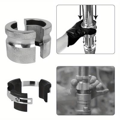 Llave inglesa de 30 a 45 mm, herramienta de instalación de sellos de aceite para horquilla de motocicleta, extracción de acero al carbono, accesorios universales para motocicleta