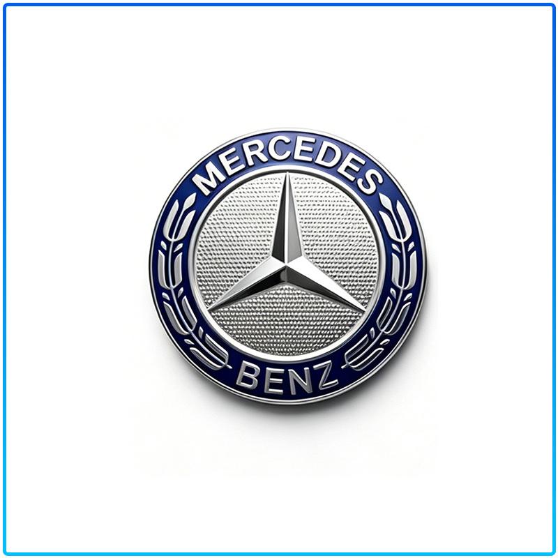 For Mercedes Benz AMG A B C E G R S CLA CLK Class GLA GLC GLE GLK C200 C200L C230 C240 Car Steering Wheel Sticker Badge Decoration Auto Accessories