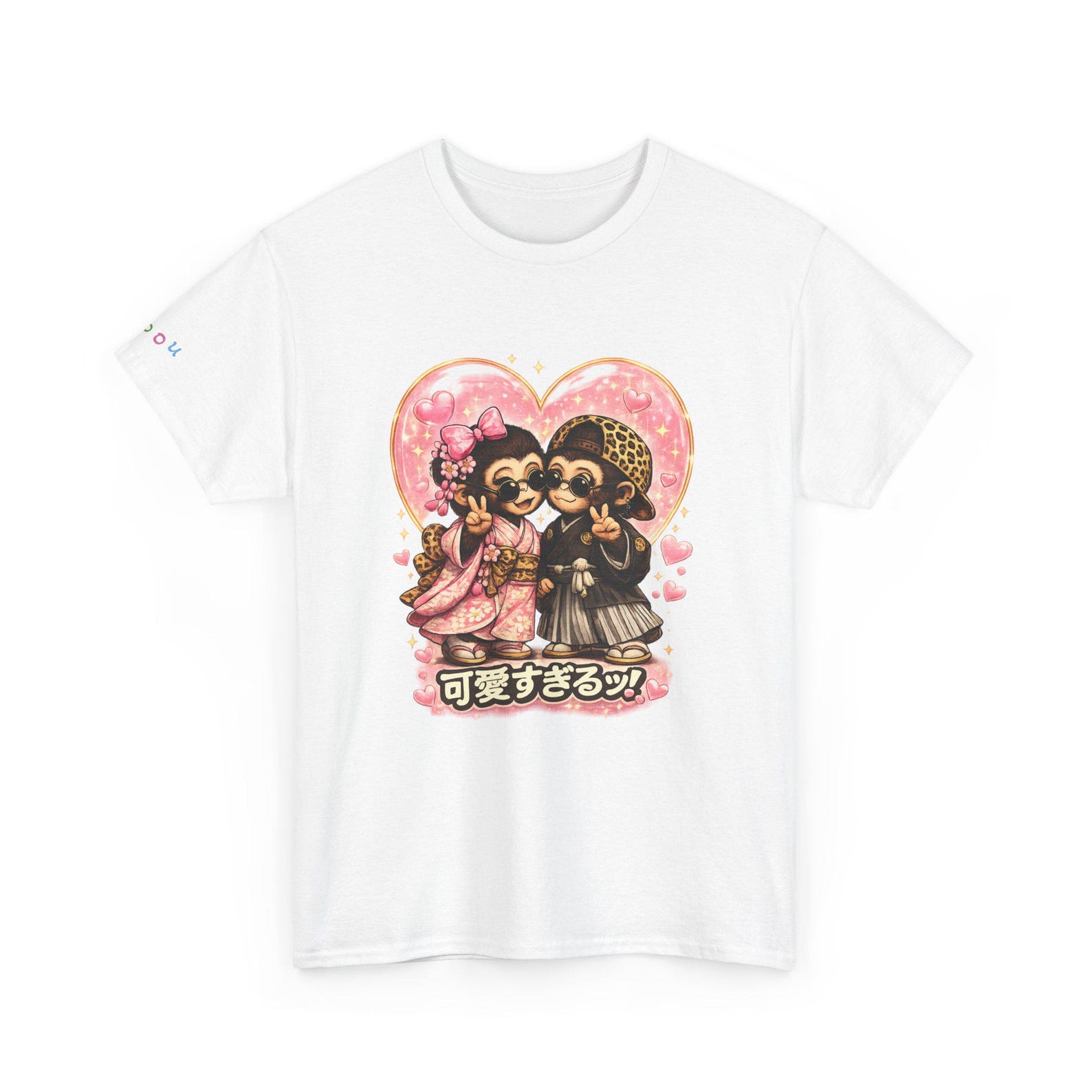 Cute Kimono Gorilla T-Shirt | Harajuku Kawaii Streetwear S