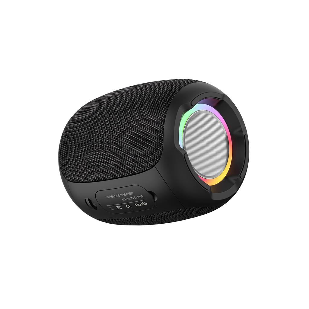 Portable Wireless Speaker with BT 5.0 Technology IPX6 Rainproof Speakers AUX USB Flash Drive TF Card Long Playtime
