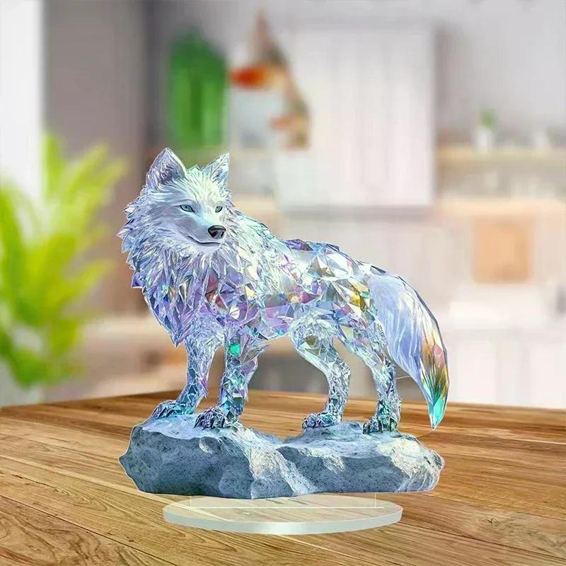 Decor Peacock Figure Peacock Decor For Office Housewarming Gift Desktop Decor Ornament