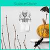 Halloween Skeleton Wall Decal With Selfadhesive Pvc Material For Decoration Home