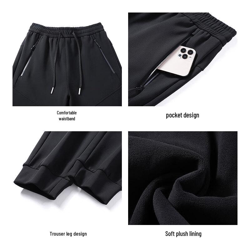 ROMON Men's Thermal Hiking & Travel Casual Pants