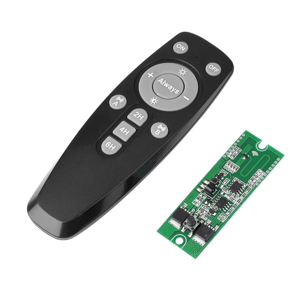 3.2-3.7V 40W High-power Solar Light Circuit Module Remote Control and Radar Human Body Induction Solar Street Light Driver Board