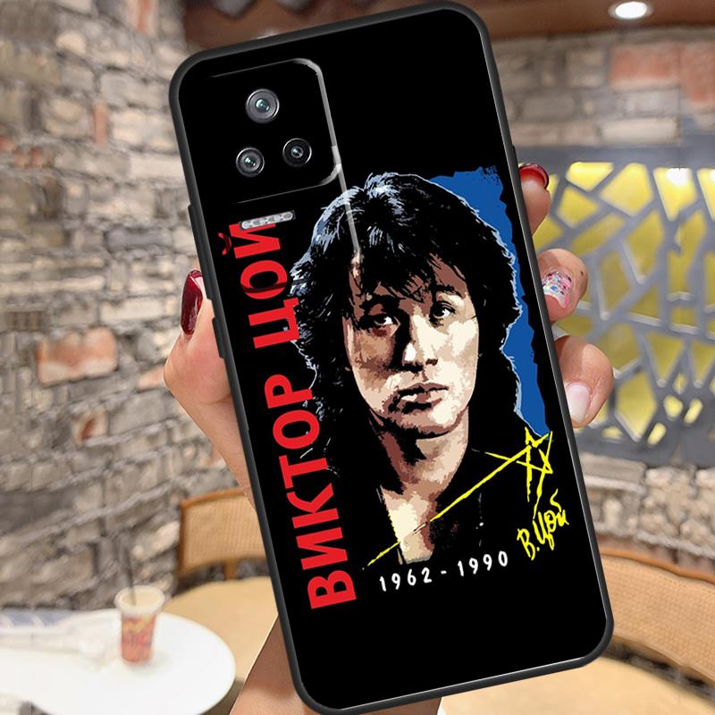 Viktor Tsoi Case For Xiaomi 15 Ultra 13 14 11T 12T 13T 14T Pro POCO X7 X3 X5 X6 Pro M6 F5 F6 Pro Cover