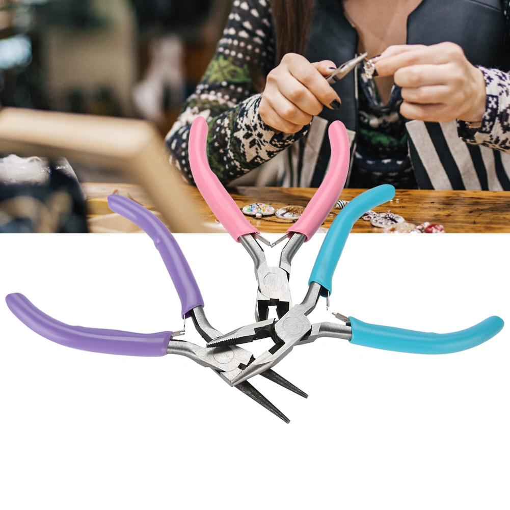 Set practic de instrumente pentru repararea bijuteriilor, clește din oțel pentru creatorii de bijuterii