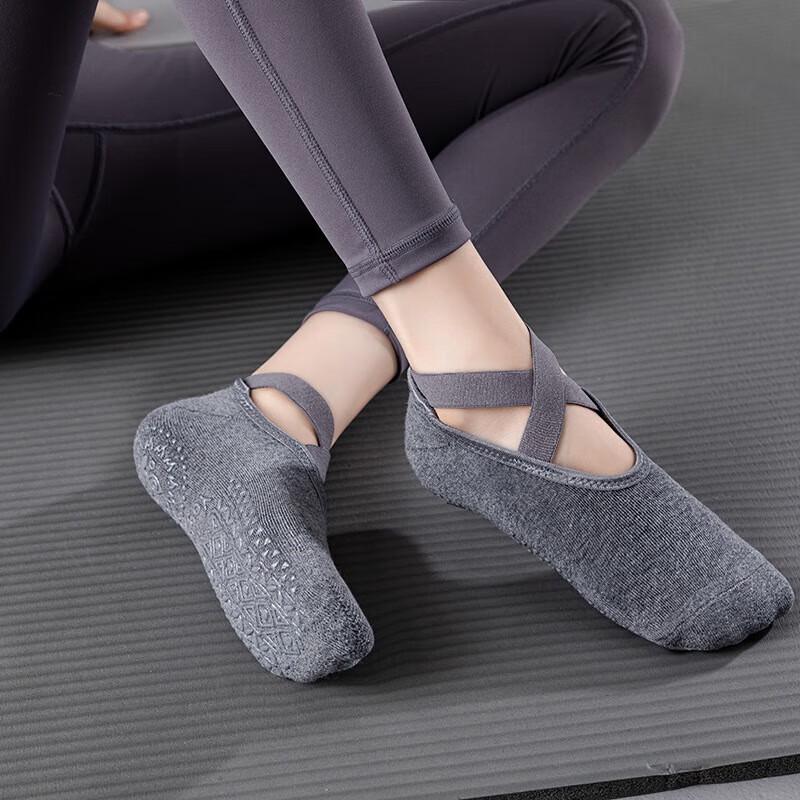 WEZHO Women s Non-Slip Five-Toe Yoga Socks