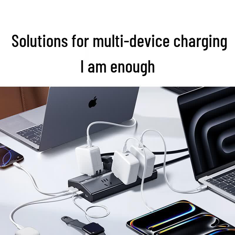 Ugreen T6 GaN 20W Fast Charging Desktop Power Strip CN Plug (adapter Included)