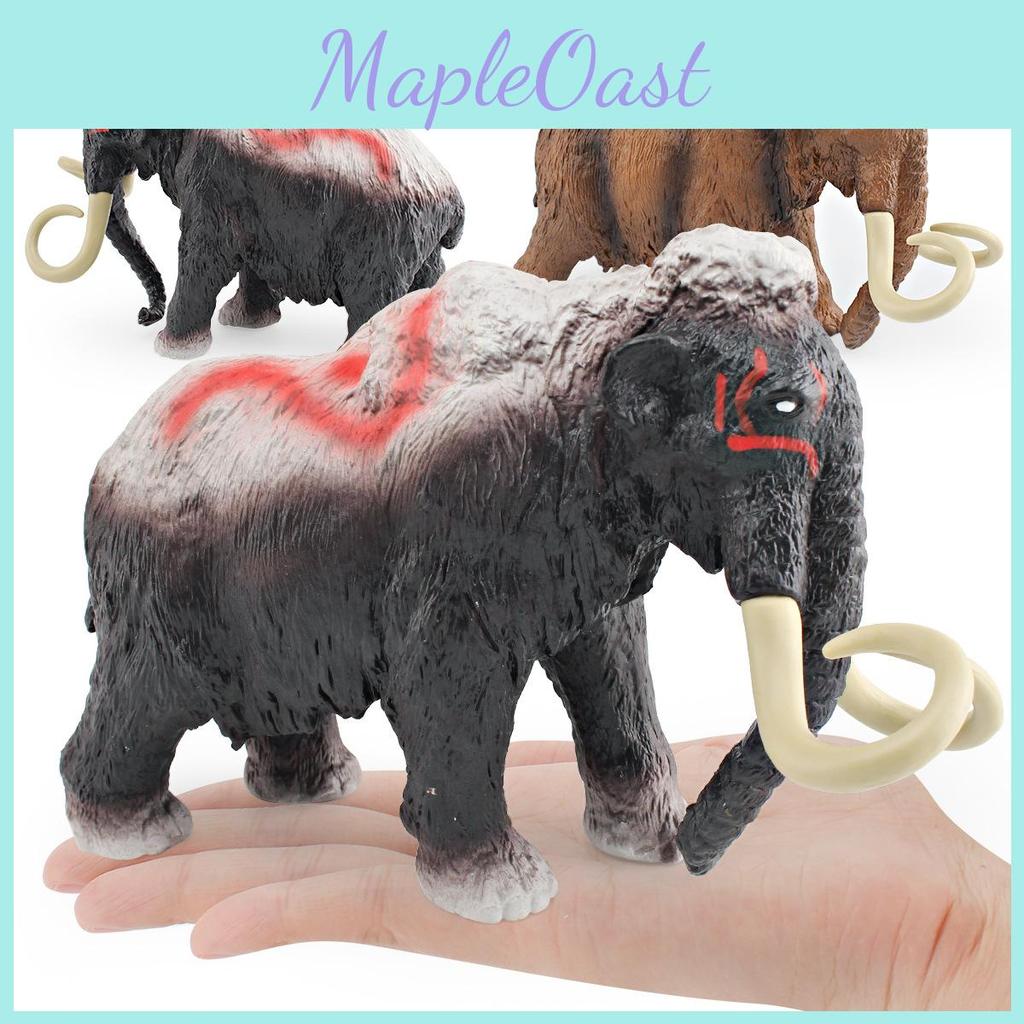 Wild Mammonteus Model For Kids Educational Decor With Pvc Material