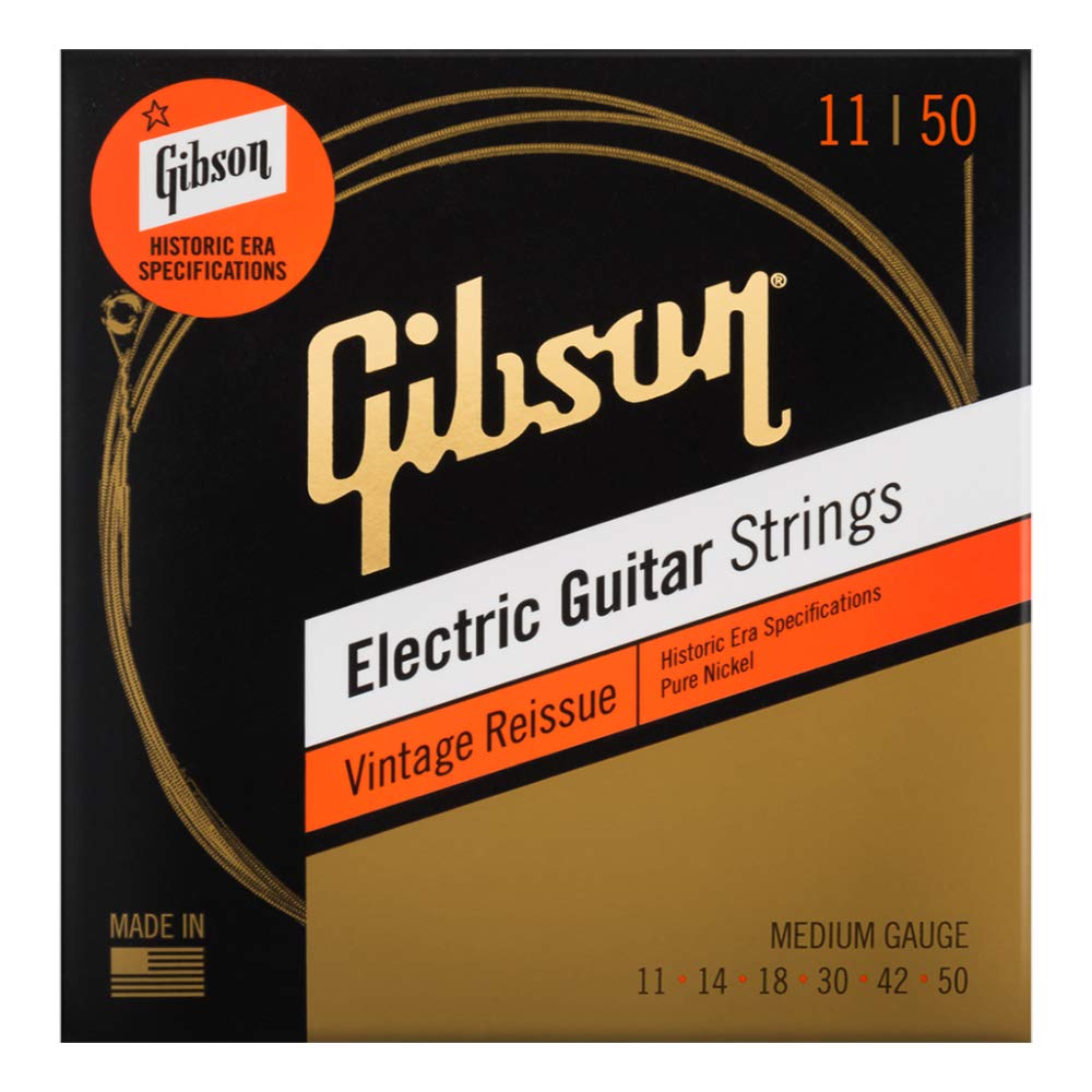 

Струны для электрогитары Gibson Vintage Reissue Medium SEG-HVR11