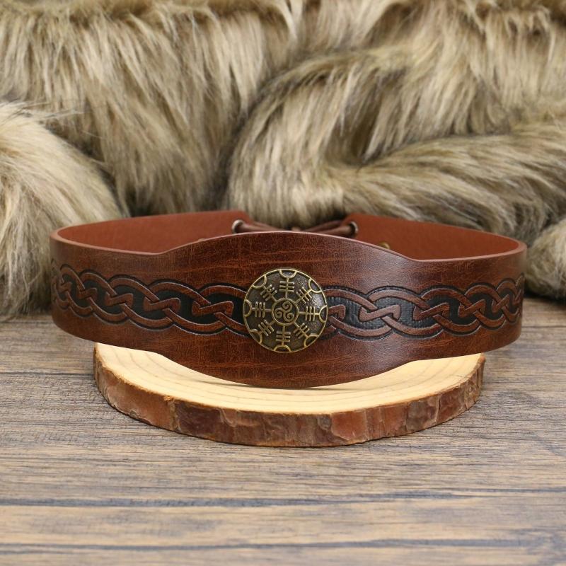 Vintage Embossing Pattern Headband Medieval Hairband for Cosplay Fans Stage Performers Historical Headband for Adult