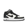 Stussy X Air Force 1 Mid Black White Unisex Sneakers DJ7840-002