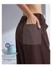 Women's Retro Cargo Slimming Windbreaker Pants for Autumn/Winter Running