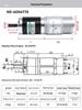 42GA-775 Adjustable 775 DC Planetary Gear Motor - Compact High-Power Low-Speed Electric Motor