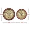 Solid Wood Frame Wall Clock Living Room Modern Wall Clock Luxury Design Vintage Clocks Nordic Aesthetic Watch Home Decoration