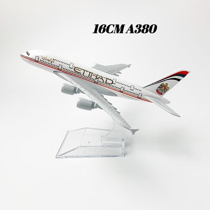 16/20CM Etihad Airways B787 A380 Legierungsflugzeug Flugzeugmodell Spielzeug Diecast Flugzeugmodell Für Geschenk Sammlung Kinder