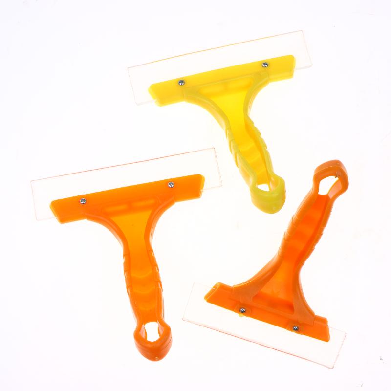 1Pcs No Scratch Glass Window Windshield Wiper For Auto Home Bathroom Cleaning Car Silicone Water Squeegee Soft Blade Scraper