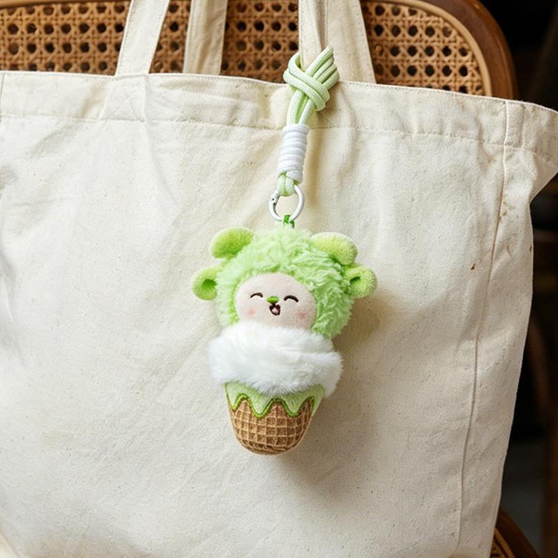 Plush Sheep Keychain With Car Accessory For Kids And Teens