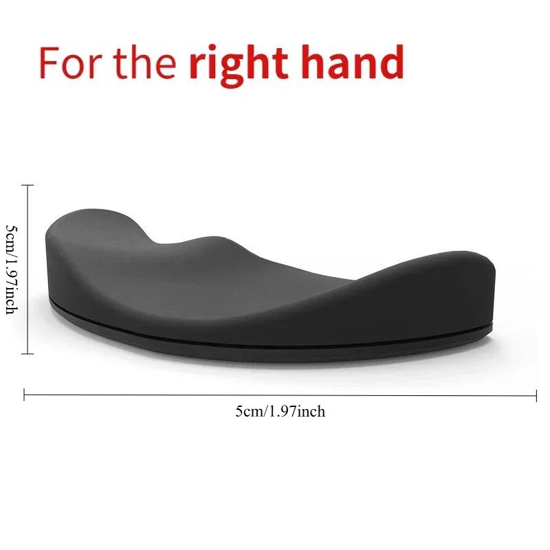 Mouse Pad Ergonomic cu Suport pentru Încheietura Mâinii, Gel Siliconic, Antiderapant, Design Aerodinamic, Suport pentru Încheietura Mâinii, Covoraș Suport, Mousepad pentru Computer, pentru Birou, Jocuri PC