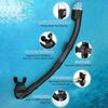 Professional Large Frame Soft Silicone Diving Mask Snorkel Set For Men Women Diving Snorkeling Gear