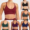 Seamless Yoga Bra With Moisture Wicking Fabric For Fitness Enthusiasts