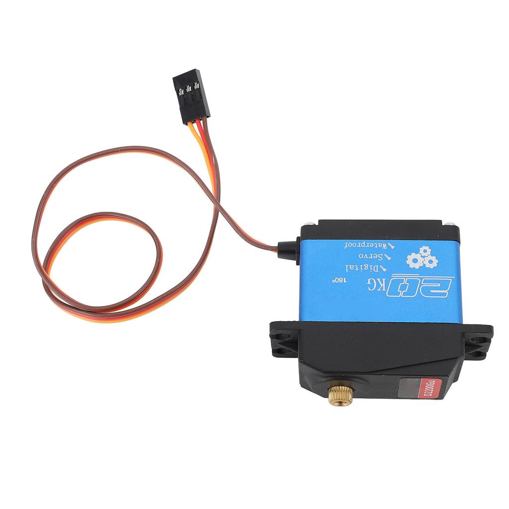20kg RC Servo High Torsion Programmable Metal Gear Servo for RC Car Boat Robot DC4.8?6V