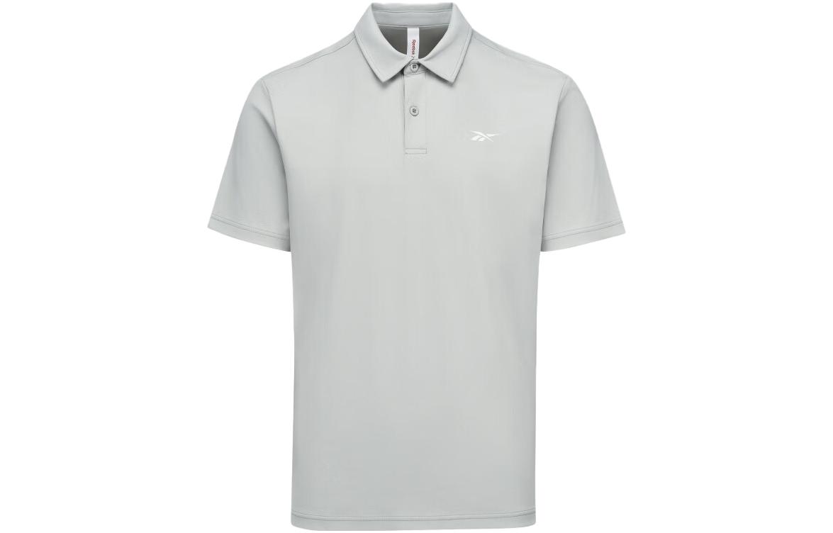 Reebok Polo Shirts Men s Gray Polo Collar Moderate Straight Fit 23RMS417MGG0 2XL