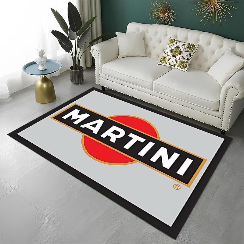 Rennwagen M-Martini Moto Rutschfeste Teppichboden für Wohnzimmer, Schlafzimmer, Spielzimmer, Weiche Teppichbodenmatte Heimdeko Teppich Kinderzimmer