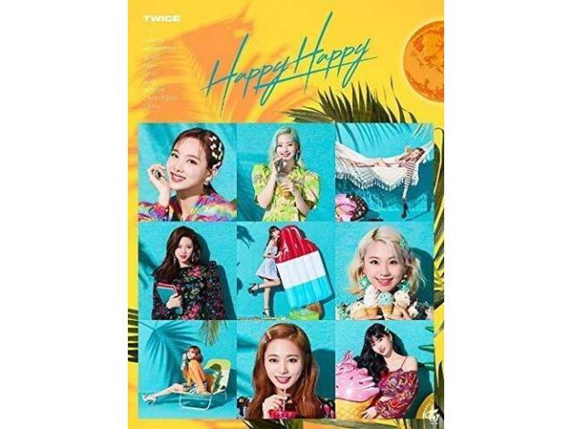

TWICE HAPPY HAPPY First Limited Edition CD DVD Card Type B WPZL-31617 НОВИНКА